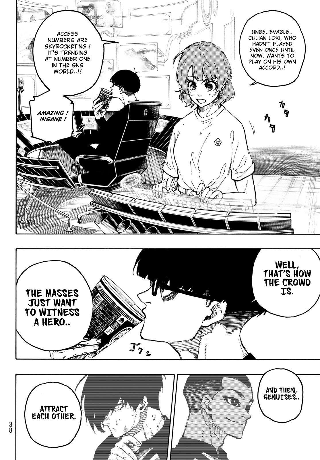 Blue Lock Chapter 277 image 02